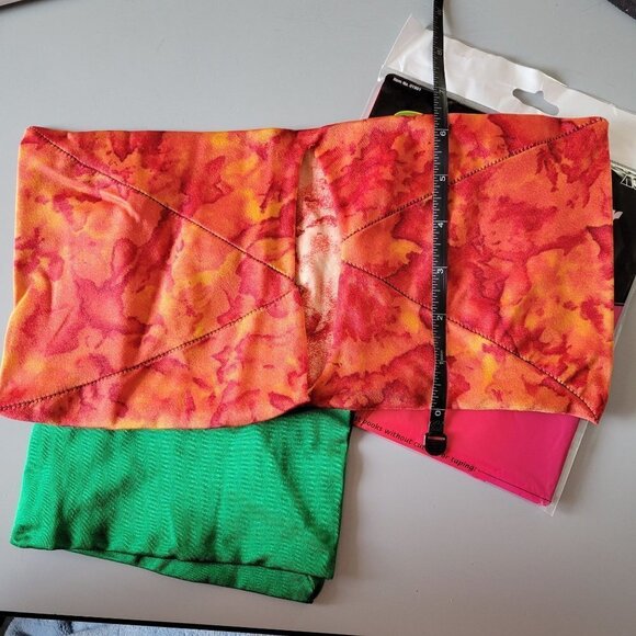 A&W Set of 3 Colorful Stretchy Elastic Fabric Textbook Protective Cover Sock - Picture 7 of 10